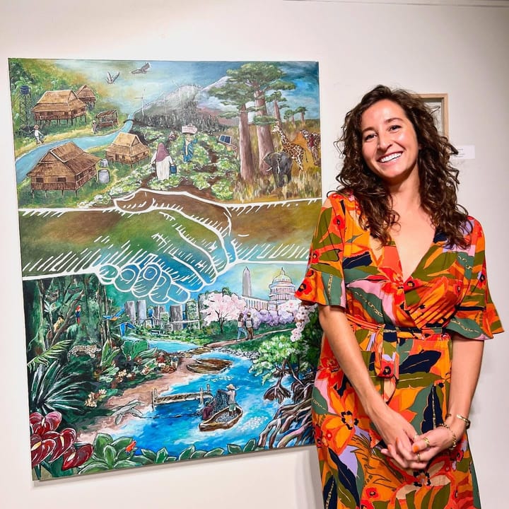 Ali Syverson Paints the Unraveling